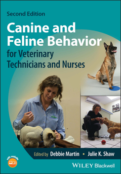 Paperback Canine and Feline Behavior for Veterinary Technicians and Nurses Book