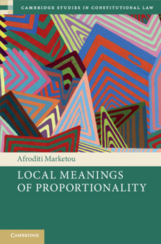 Paperback Local Meanings of Proportionality Book