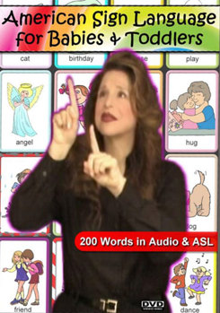 DVD American Sign Language For Babies & Toddlers Book