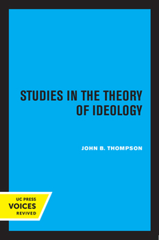 Paperback Studies in the Theory of Ideology Book