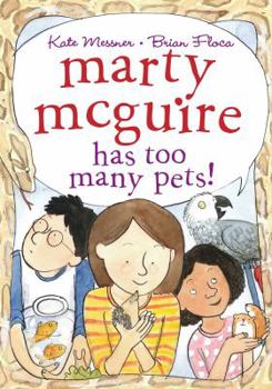 Hardcover Marty McGuire Has Too Many Pets! Book