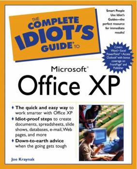 Paperback The Complete Idiot's Guide to Microsoft Office XP Book