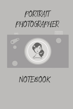 Paperback Portrait Photographer Notebook Book