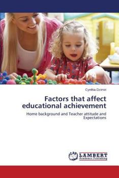Paperback Factors That Affect Educational Achievement Book