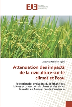 Paperback Atténuation des impacts de la riziculture sur le climat et l'eau [French] Book