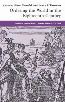 Hardcover Ordering the World in the Eighteenth Century Book