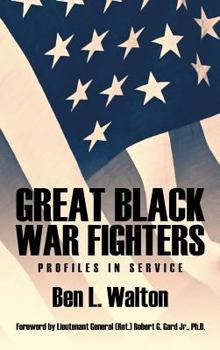 Hardcover Great Black War Fighters: Profiles in Service Book