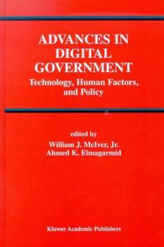 Paperback Advances in Digital Government: Technology, Human Factors, and Policy Book