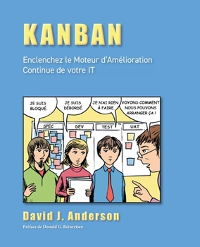 Paperback Kanban: Enclenchez le Moteur d'Amélioration Continue de votre IT [French] Book