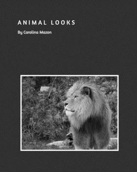 Paperback Animal Looks BW Book