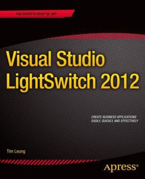 Paperback Visual Studio Lightswitch 2012 Book