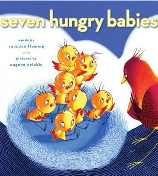 Hardcover Seven Hungry Babies Book