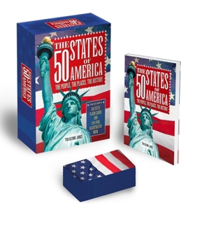 Paperback The 50 States of America Book & Card Deck: The People, the Places, the History Book