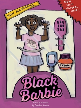 Hardcover Black Barbie Book