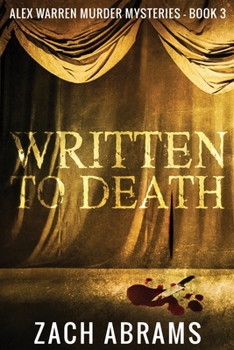 Paperback Written To Death [Large Print] Book