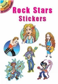 Paperback Rock Stars Stickers Book