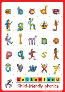 Hardcover Alphabet Stickers (Letterland) Book