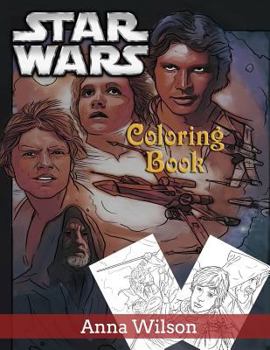 Paperback Star Wars Coloring Book: Coloring Good and Evil Characters in Star Wars Book