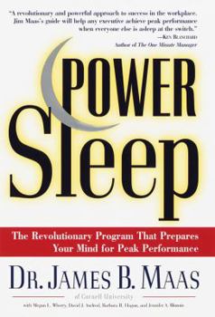 Hardcover Power Sleep: The Revolutionary Program That Prepares Your Mind for Peak Performance Book