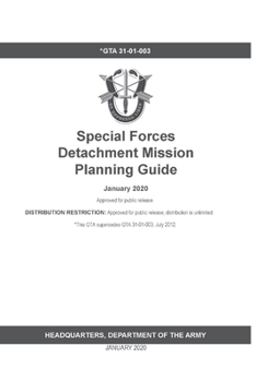 Paperback GTA 31-01-003 Special Forces Detachment Mission Planning Guide Book