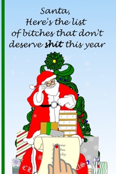 Paperback Funny Christmas Notebook: Holiday card alternative Blank Lined Note pad to write in Ruled journal for December birthday, fall holidays or year r Book