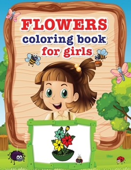 Flowers coloring book: Amazing Flower Coloring Book Simple And Beautiful For Relax and fun l Coloring book and activity with an original design for creative art activities friendly to girls and more
