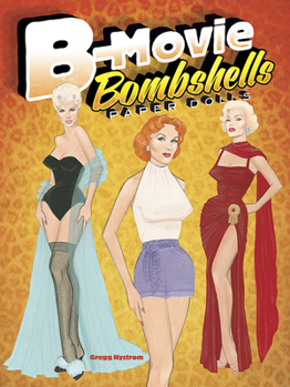 Paperback B-Movie Bombshells Paper Dolls Book