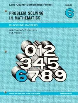 Paperback The Lane County Mathematics Project Problem Solving in Mathematics: Grade 6 Book