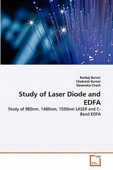 Paperback Study of Laser Diode and EDFA Book