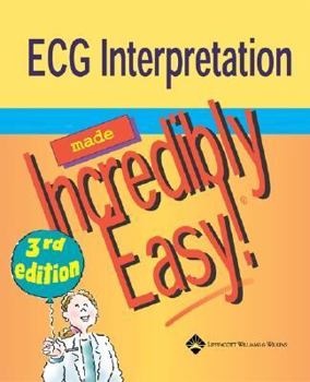 Paperback ECG Interpretation Made Incredibly Easy! Book