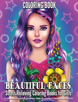 Paperback Coloring Book: Beautiful Faces Book
