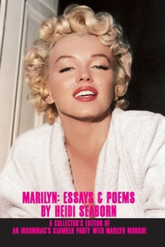 Paperback Marilyn: Essays & Poems Book