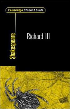 Paperback Cambridge Student Guide to King Richard III Book