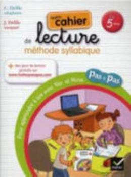 Paperback Mon cahier de lecture, pour apprendre à lire pas à pas avec Téo et Nina (French Edition) [French] Book