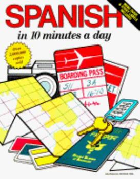 Paperback Spanish in 10 Minutes a Day Book