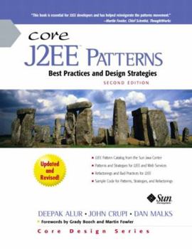 Hardcover Core J2ee Patterns: Best Practices and Design Strategies Book