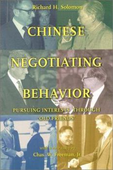 Paperback Chinese Negotiating Behavior Book