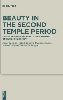 Hardcover Beauty in the Second Temple Period Book