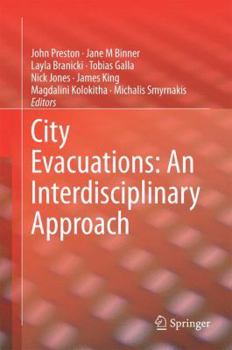 Hardcover City Evacuations: An Interdisciplinary Approach Book