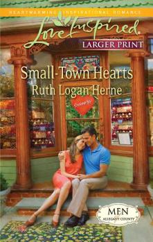 Mass Market Paperback Small-Town Hearts [Large Print] Book