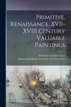 Paperback Primitive, Renaissance, XVII-XVIII Century Valuable Paintings Book