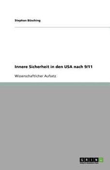 Paperback Innere Sicherheit in den USA nach 9/11 [German] Book