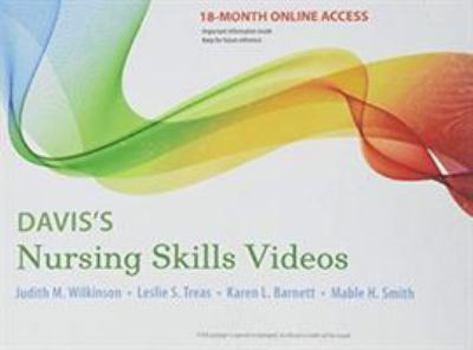 Audio CD Davis's Nursing Skills Videos: 18-Month Access Book