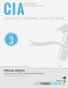 Paperback CIA Exam Review Course & Study Guide: Part 3 - Internal Audit Knowledge Elements Book