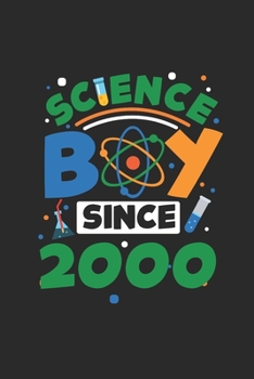 Paperback Science Boy Since 2000: Graph Ruled Notebook - Journal For Scientist And Student Lab Book