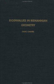 Hardcover Eigenvalues in Riemannian Geometry: Volume 115 Book