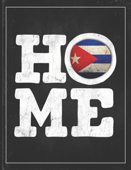 Home: Cuba Flag Planner for Cuban Coworker Friend from Havana  Undated Planner Daily Weekly Monthly Calendar Organizer Journal