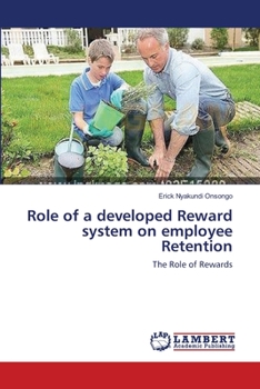 Paperback Role of a developed Reward system on employee Retention Book