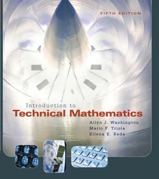 Hardcover Introduction to Technical Mathematics Book