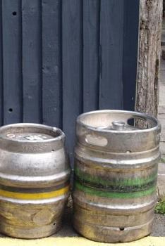 Paperback Notebook Pub Beer Barrels Book